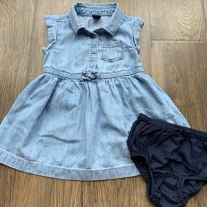Gap Chambray Dress